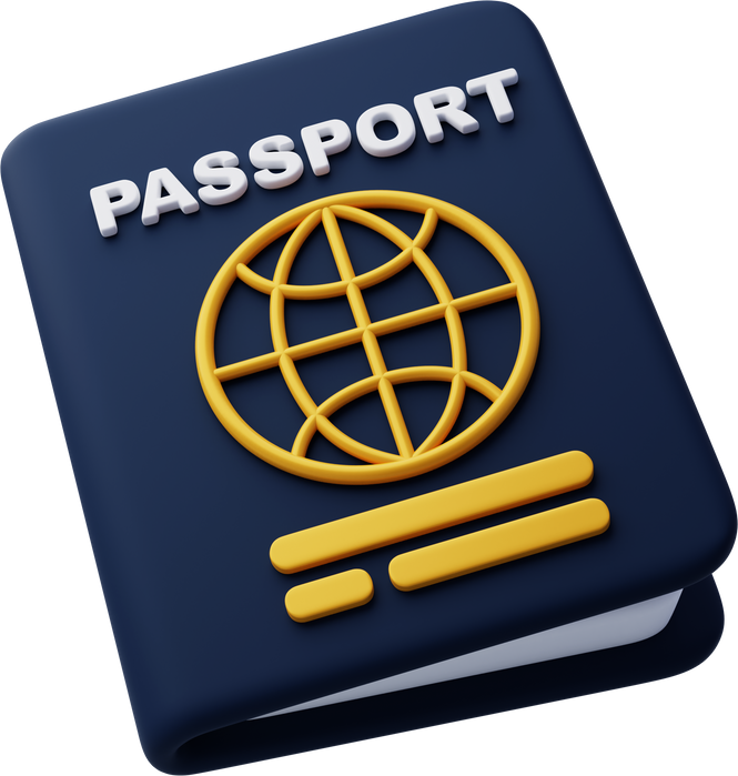 3D Passport Document